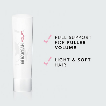 Sebastian Professional Volupt Volumising Conditioner For Hair Volume Boosting - Distacart