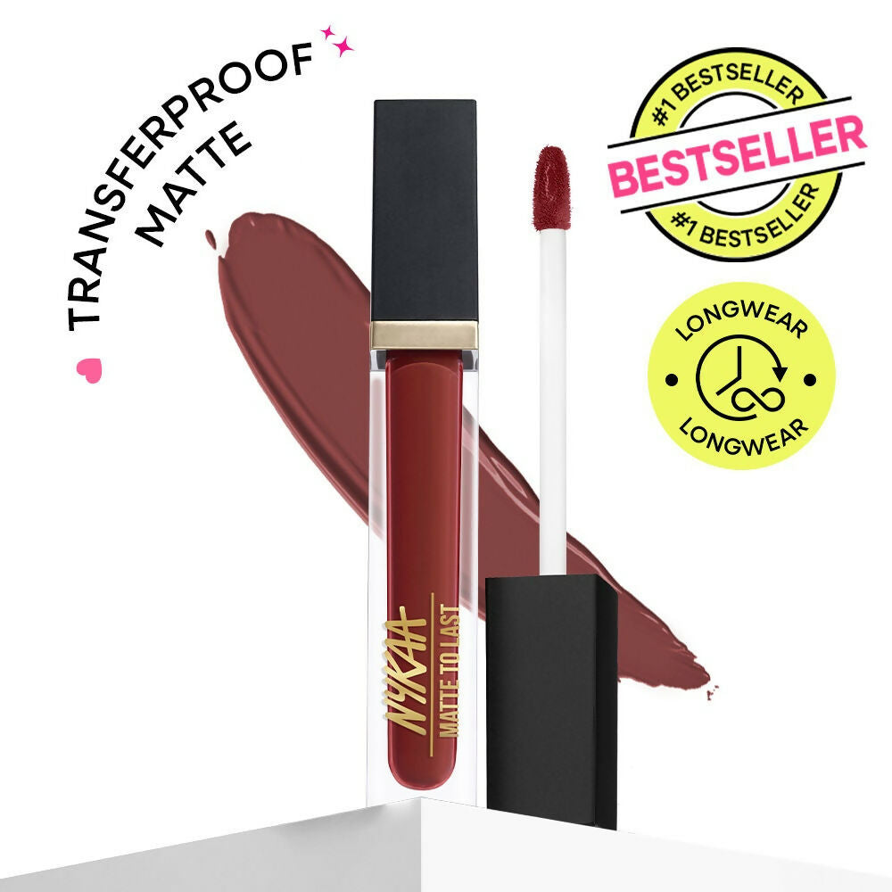 Nykaa Matte To Last ! Transferproof Liquid Lipstick - Kashi - 19 - Dista
