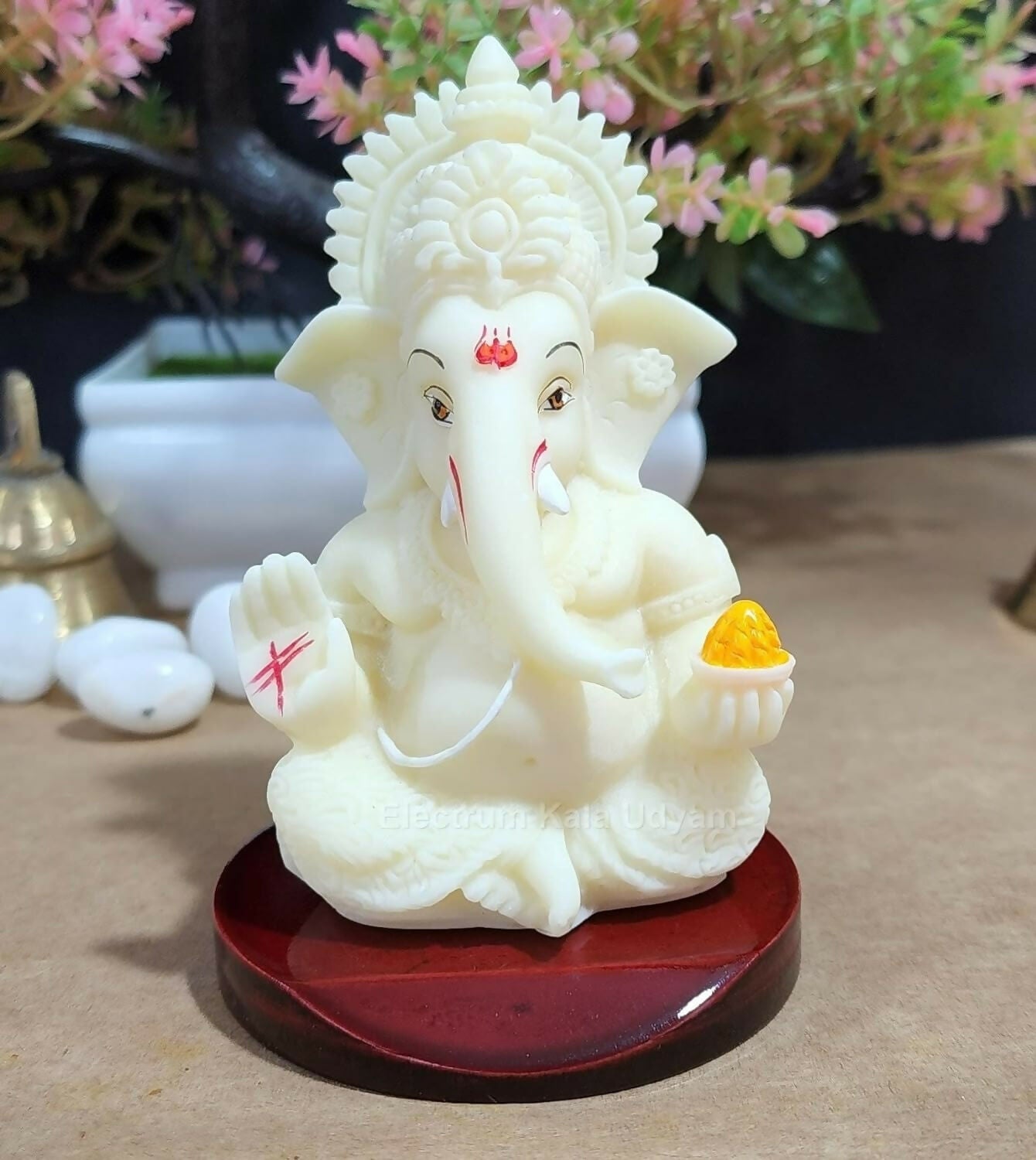Electrum Kala Udyam Ganesha Idol - Distacart