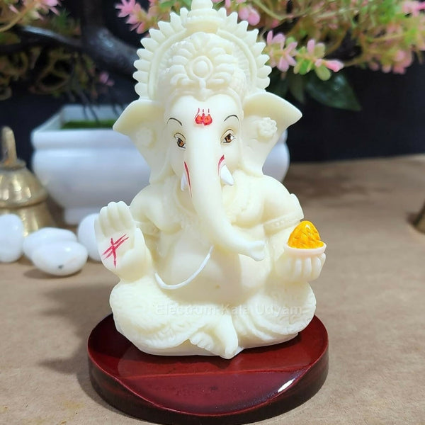 Electrum Kala Udyam Ganesha Idol - Distacart