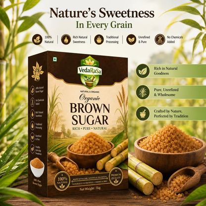 VedaRasa Natural Brown Sugar - Dista