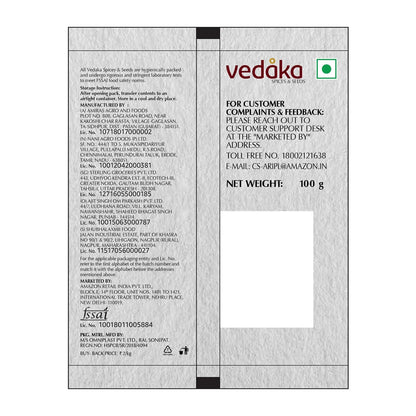 Vedaka Whole Black Cardamom - Distacart