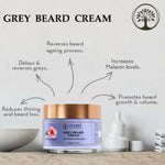 Thumbnail for Ivory Natural Greys Beard Cream Restores Your Beard's Natural Color - Distacart