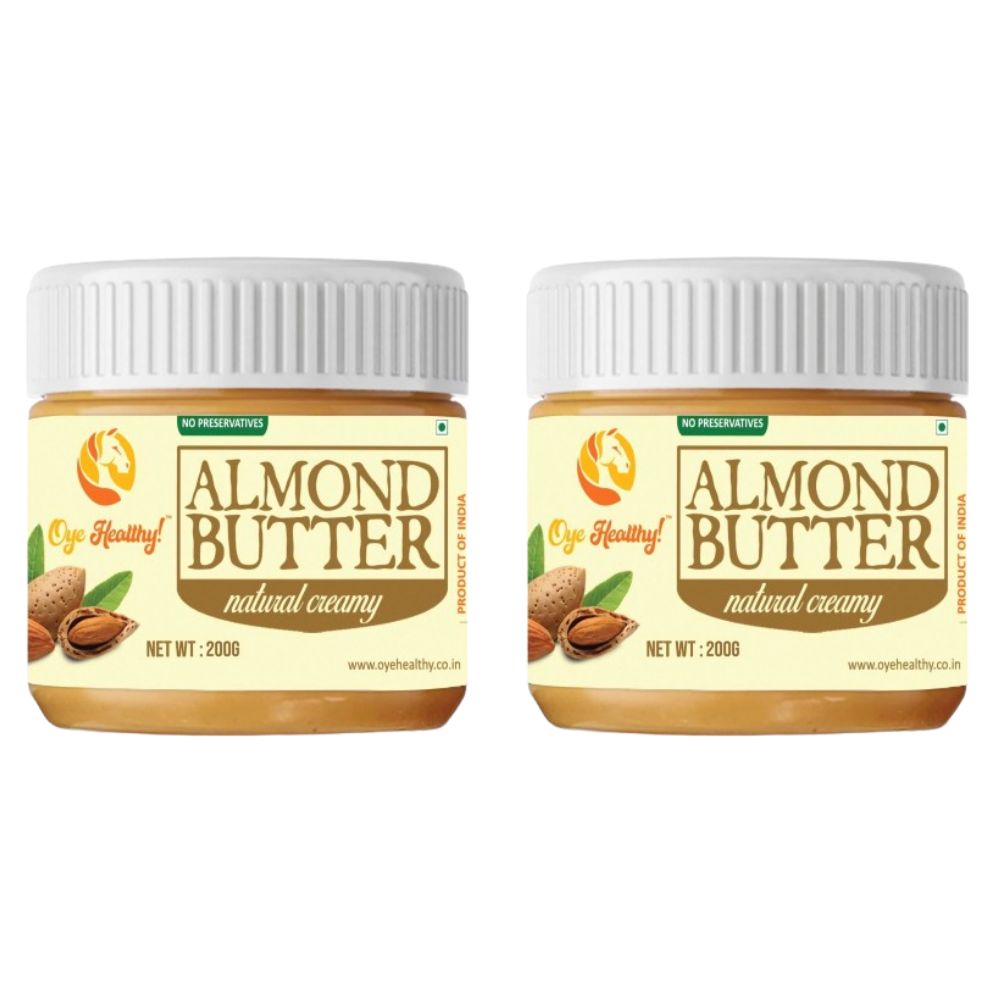 Oye Healthy Almond Butter Natural Creamy