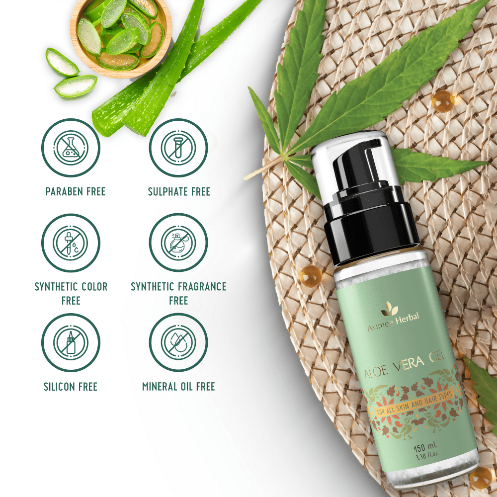 Avimee Herbal Pure Aloe Vera Gel - Distacart