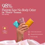 Thumbnail for Bitamin Natural Strawberry, Seasalt, Cotton Vanilla, Peach Deodorant Teens