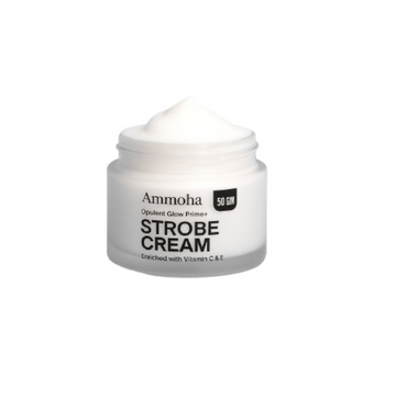 Ammoha Cosmetics Opulent Glow Illuminating Strobe Cream with Vitamin C - Distacart