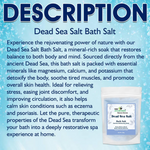 Thumbnail for VedicAyurveda Dead Sea Bath Salt - Dista