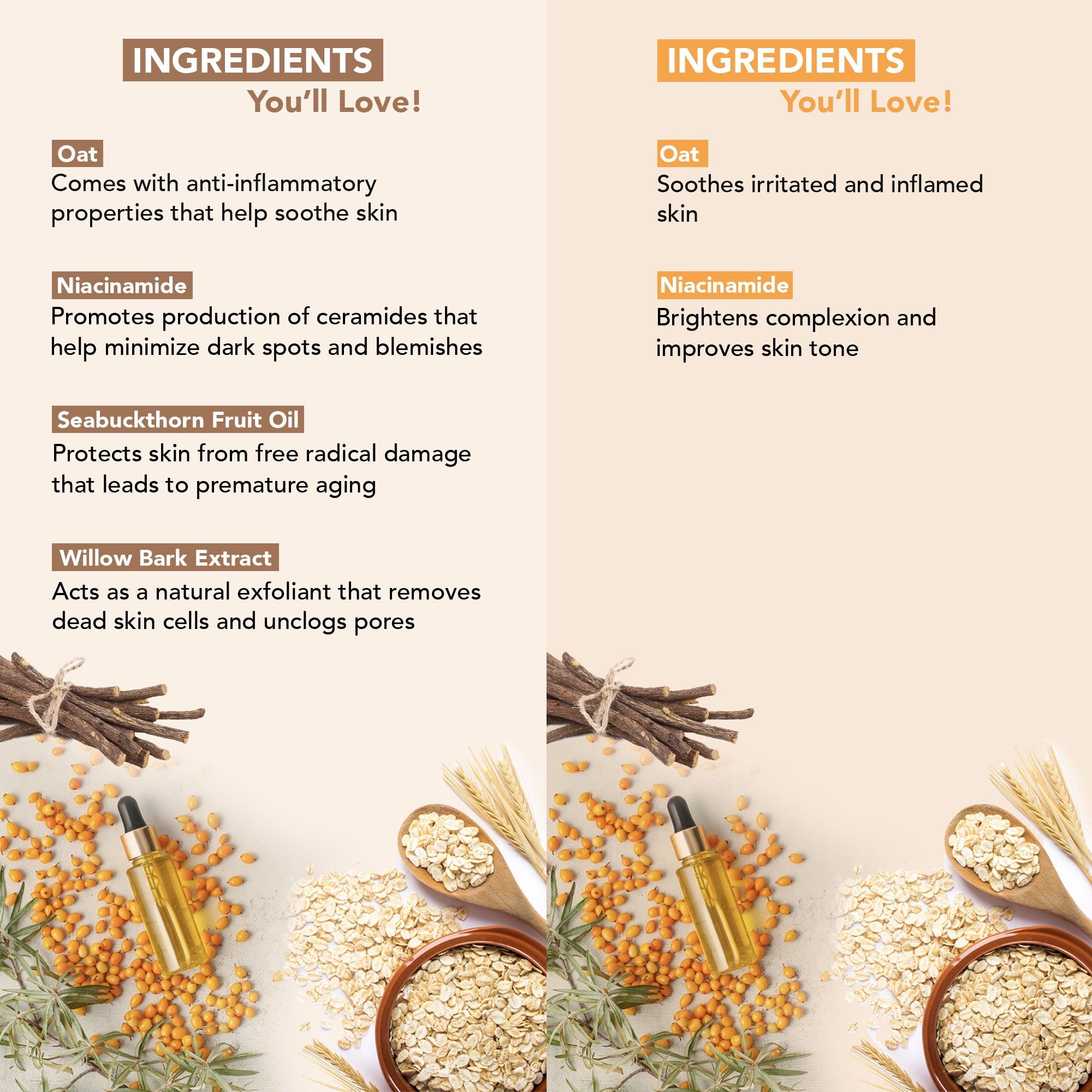 Botanic Hearth Oat & Niacinamide Bodywash - Facewash - Distacart