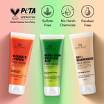 Thumbnail for Botanic Hearth Papaya & Vitamin C with Oat & Niacinamide with Neem, Cica & Salicylic Acid, Set of 3, 100 ml Each - Distacart