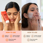 Thumbnail for Botanic Hearth Papaya & Vitamin C with Oat & Niacinamide Face Wash Set of 2, 100 ml Each - Distacart
