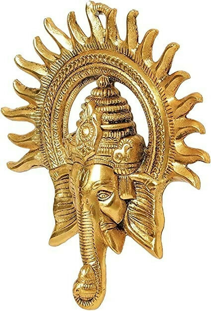 Smizzy Metal Ganesha Idol - Distacart