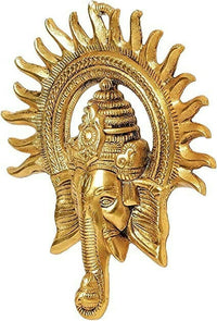 Thumbnail for Smizzy Metal Ganesha Idol - Distacart
