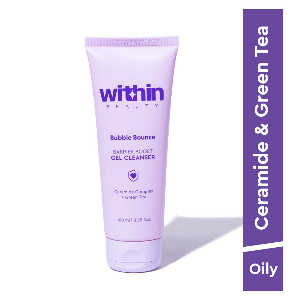Within Beauty Bubble Bounce Barrier Boost Gel Face Cleanser - Distacart