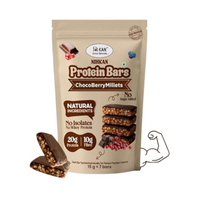 NIHKAN Choco Berry Millets Protein Mini Bars