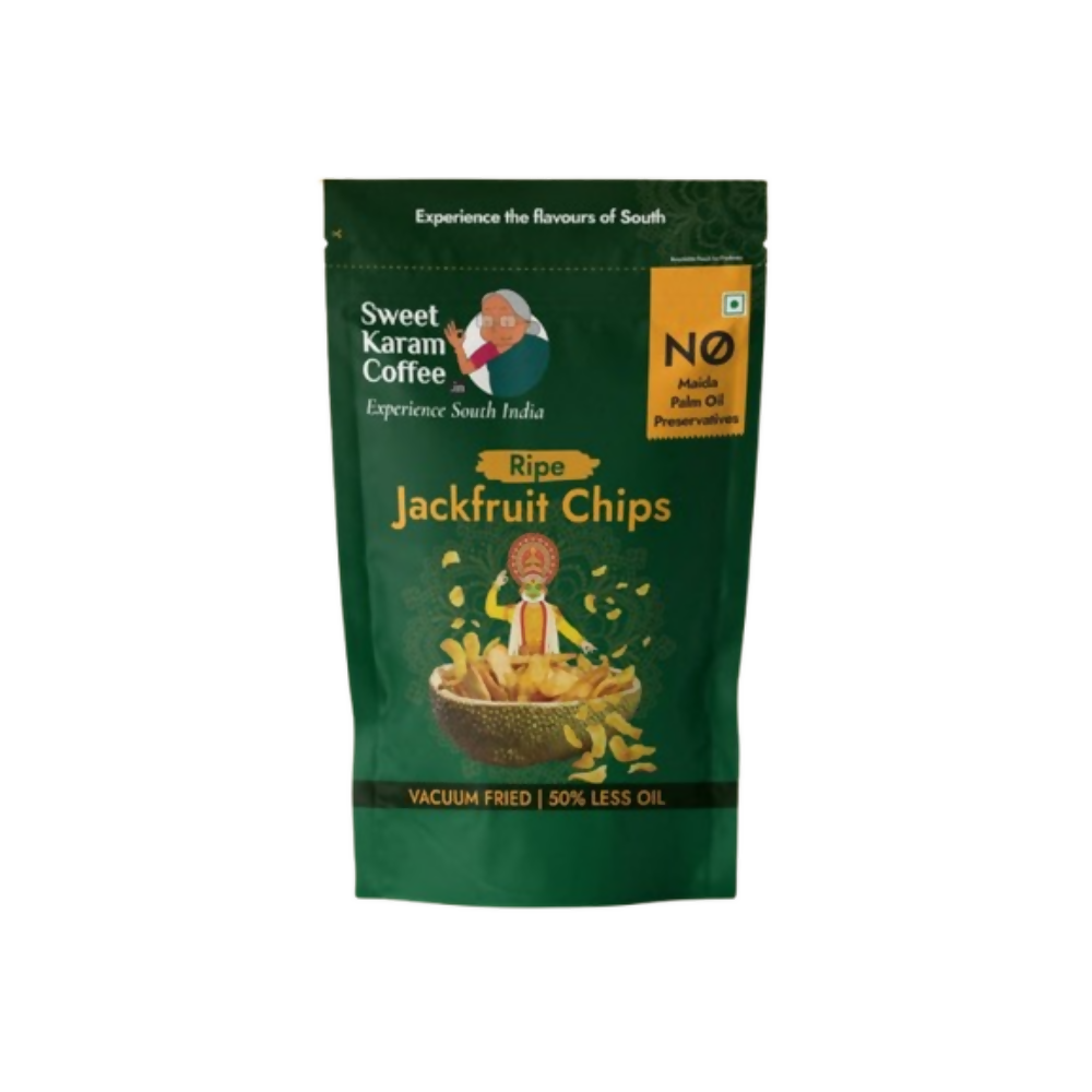 Sweet Karam Coffee Ripe Jackfruit Chips - Vacuum Fried