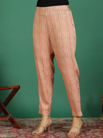 Thumbnail for Sangria Printed Round- Neck Kurta & Trousers With Dupatta