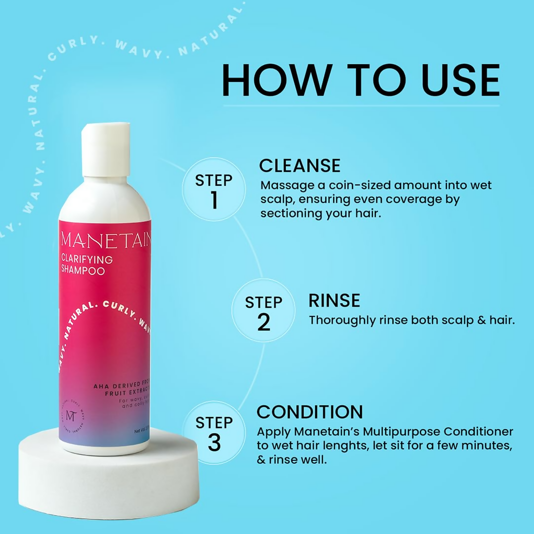 Manetain Clarifying Shampoo For All Hair Types - Distacart