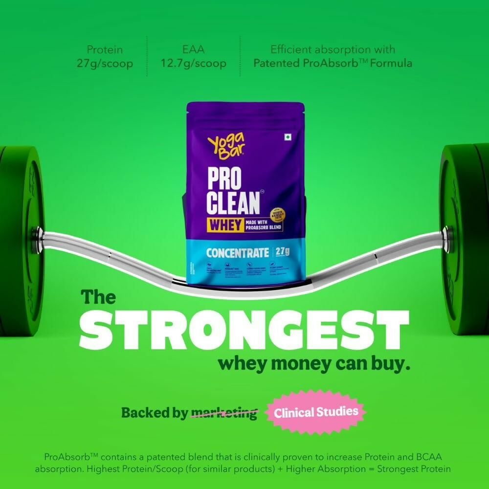 Yoga Bar ProClean Whey Protein Concentrate - Distacart