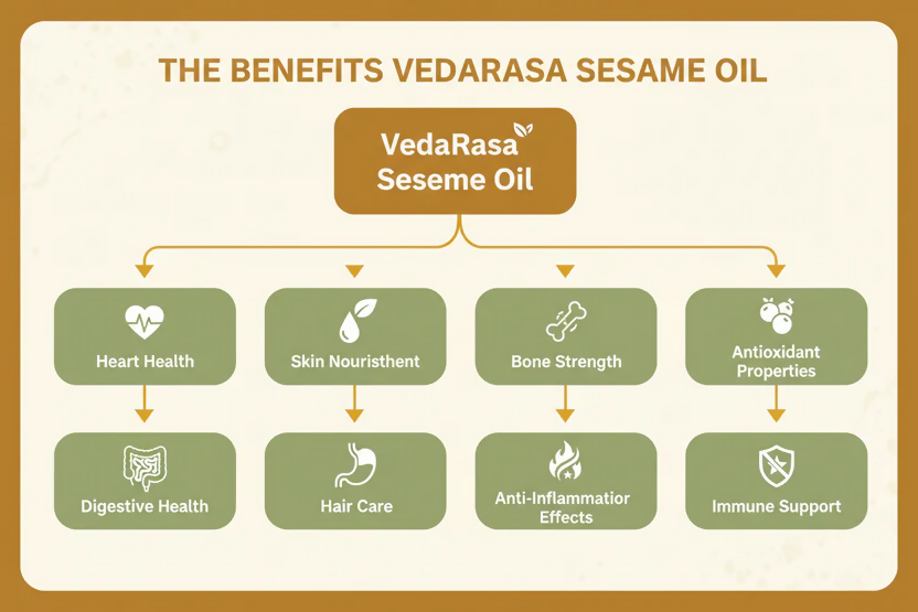 VedaRasa Sesame Oil - Distacart