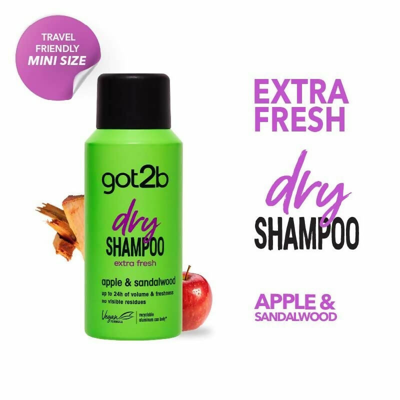 Got2b Dry Shampoo Instant Fresh Up Extra Volume - Distacart