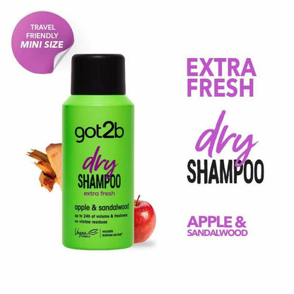 Got2b Dry Shampoo Instant Fresh Up Extra Volume - Distacart