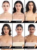 Thumbnail for Flicka Cosmetics The Base Story Cream Foundation with SPF Waterproof Beige 02