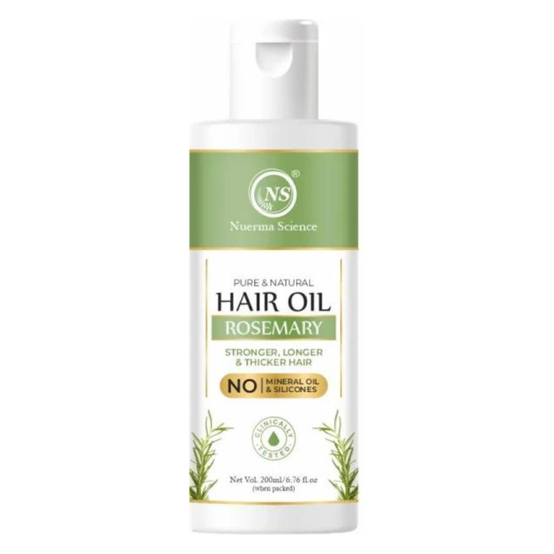 Nuerma Science Rosemary Hair Oil for Stronger Longer & Thicker Hair - Distacart