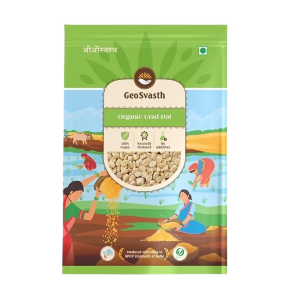 GeoSvasth Organic White Urad Dal - Dista