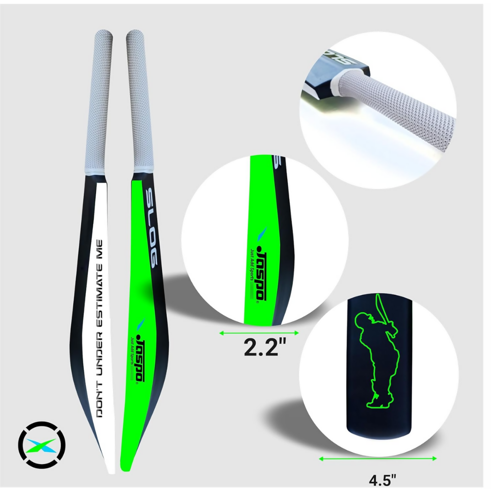 Jaspo SLOG Plastic Tennis Cricket Bat - Dista