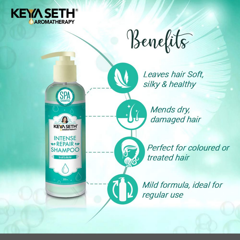 Keya Seth Aromatherapy Intense Repair Shampoo - Distacart