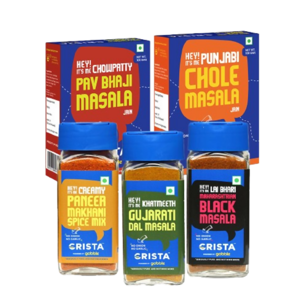 Crista Spices Flavours of India - Jain Gourmet Indian Spice Blends - Distacart