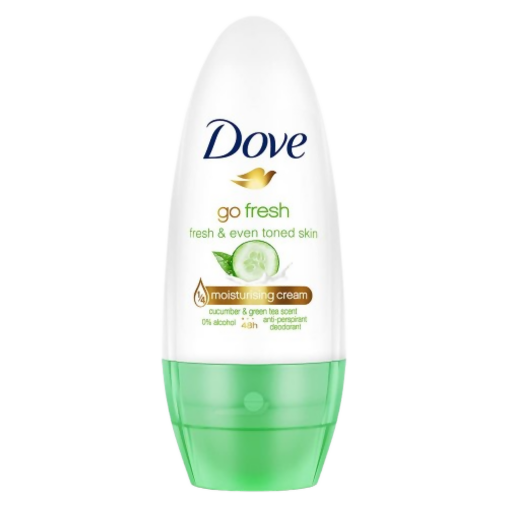 Dove Roll-On Deodorant Cucumber & Green Moisturising Cream - Distacart