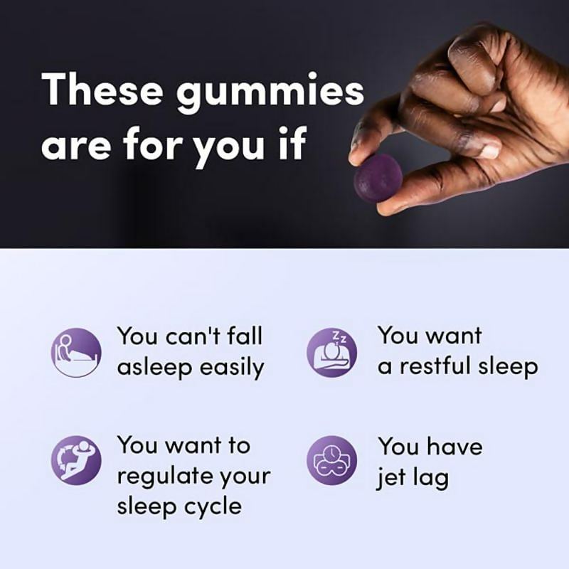 Man Matters Relax Melatonin Sleep Gummies - No Added Sugar - Distacart