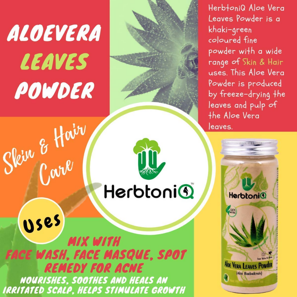 Herbtoniq Face Pack Powders - Aloe Vera, Potato, Beetroot, Tomato and Pomegranate - Dista