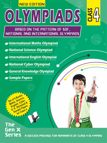 Olympiad Value Pack Class 3 (6 Book Set) by V&S Editorial Board - Dista
