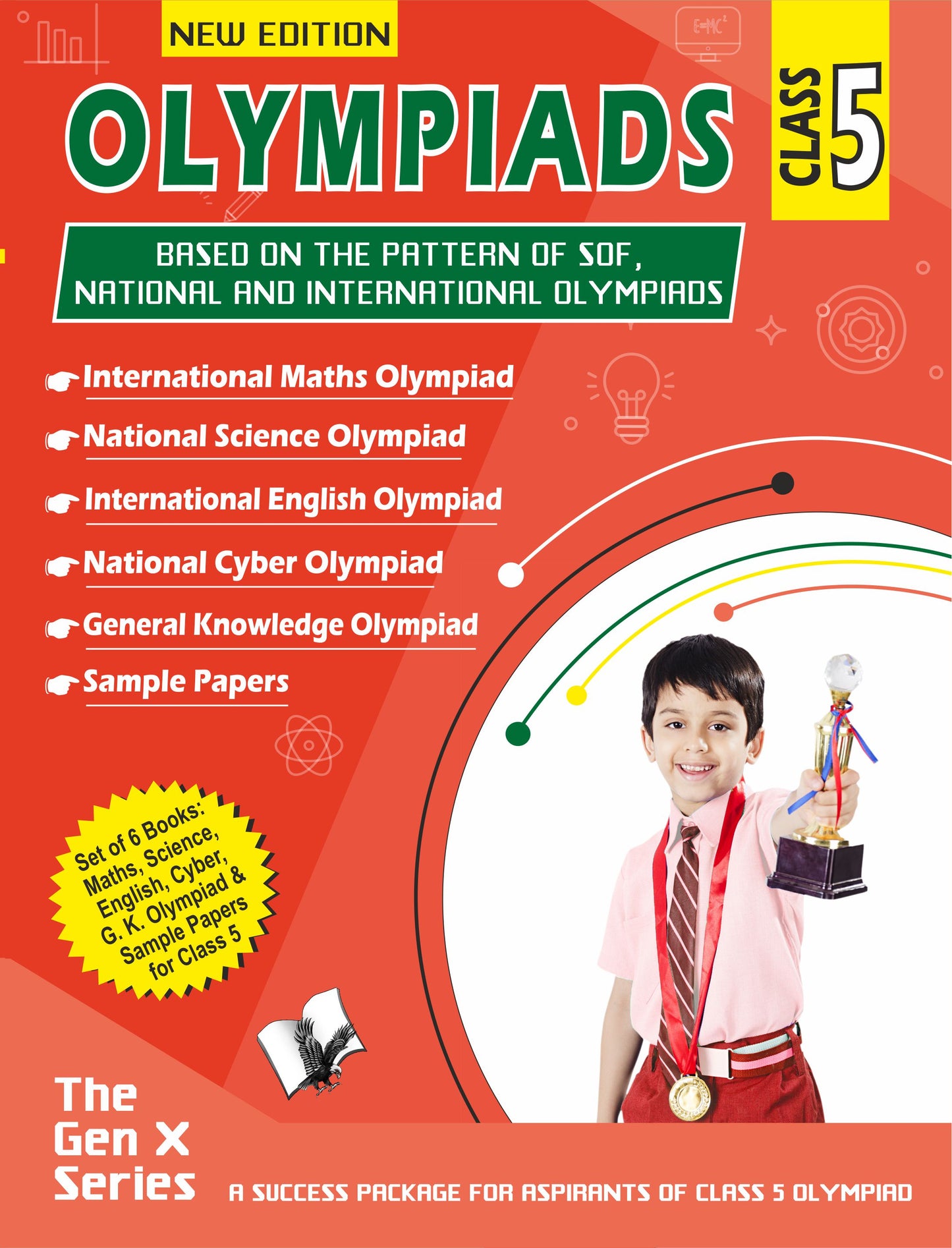 Olympiad Value Pack Class 4 (6 Book Set) by V&S Editorial Board - Dista
