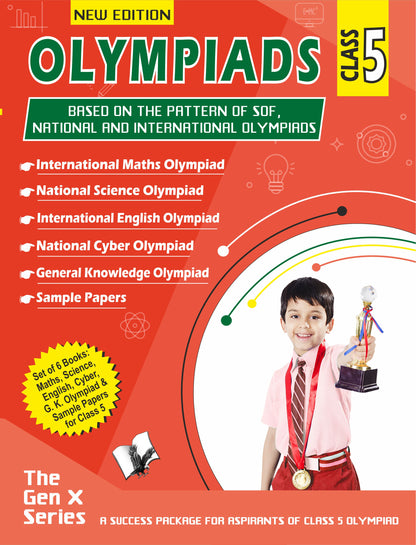 Olympiad Value Pack Class 4 (6 Book Set) by V&S Editorial Board - Dista