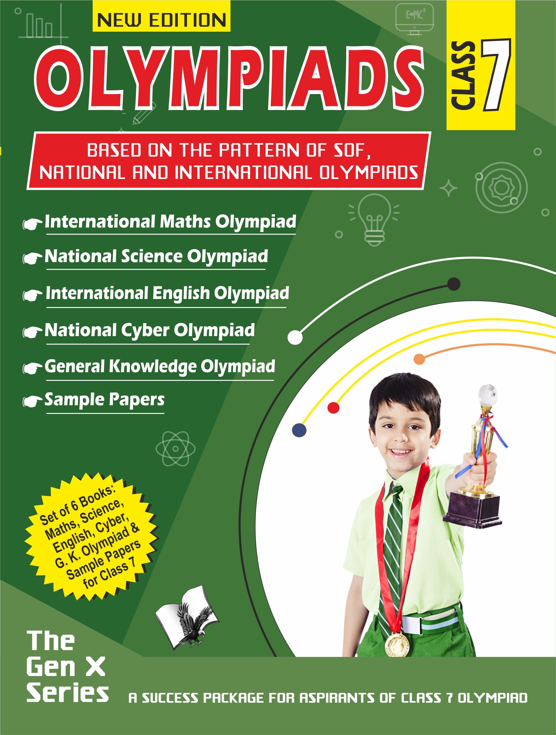 Olympiad Value Pack Class 6 (6 Book Set) by V&S Editorial Board - Dista