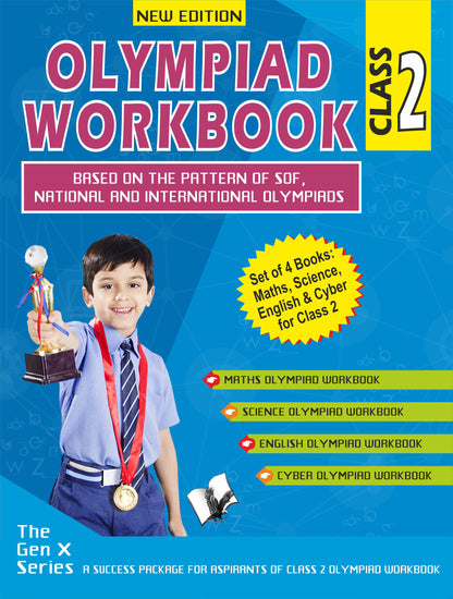 Olympiad Workbook Value Pack Calss 2 (4 Book Set) by V&S Editorial Board - Dista