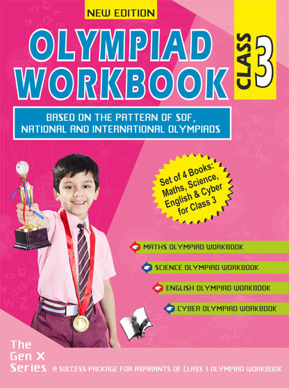 Olympiad Workbook Value Pack Calss 3 (4 Book Set) by V&S Editorial Board - Dista