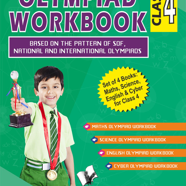 Olympiad Workbook Value Pack Calss 4 (4 Book Set) by V&S Editorial Board - Dista