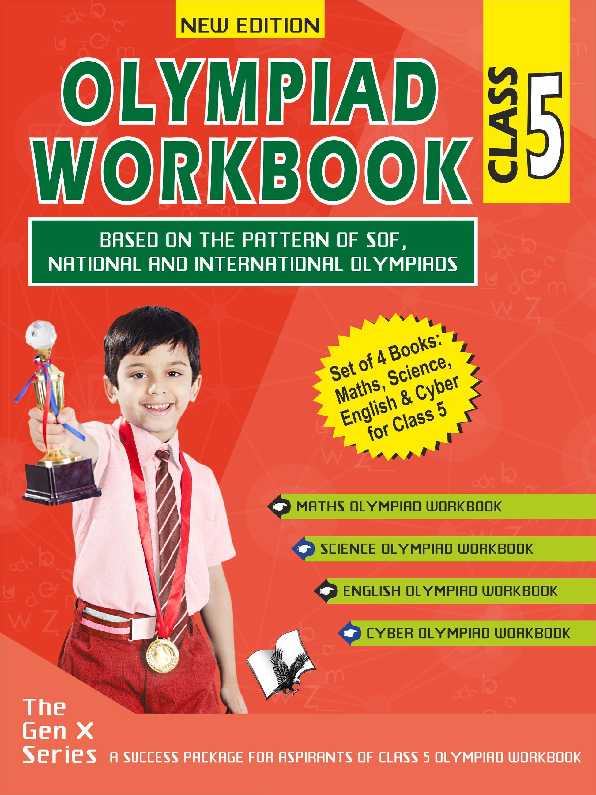 Olympiad Workbook Value Pack Calss 5 (4 Book Set) by V&S Editorial Board - Dista