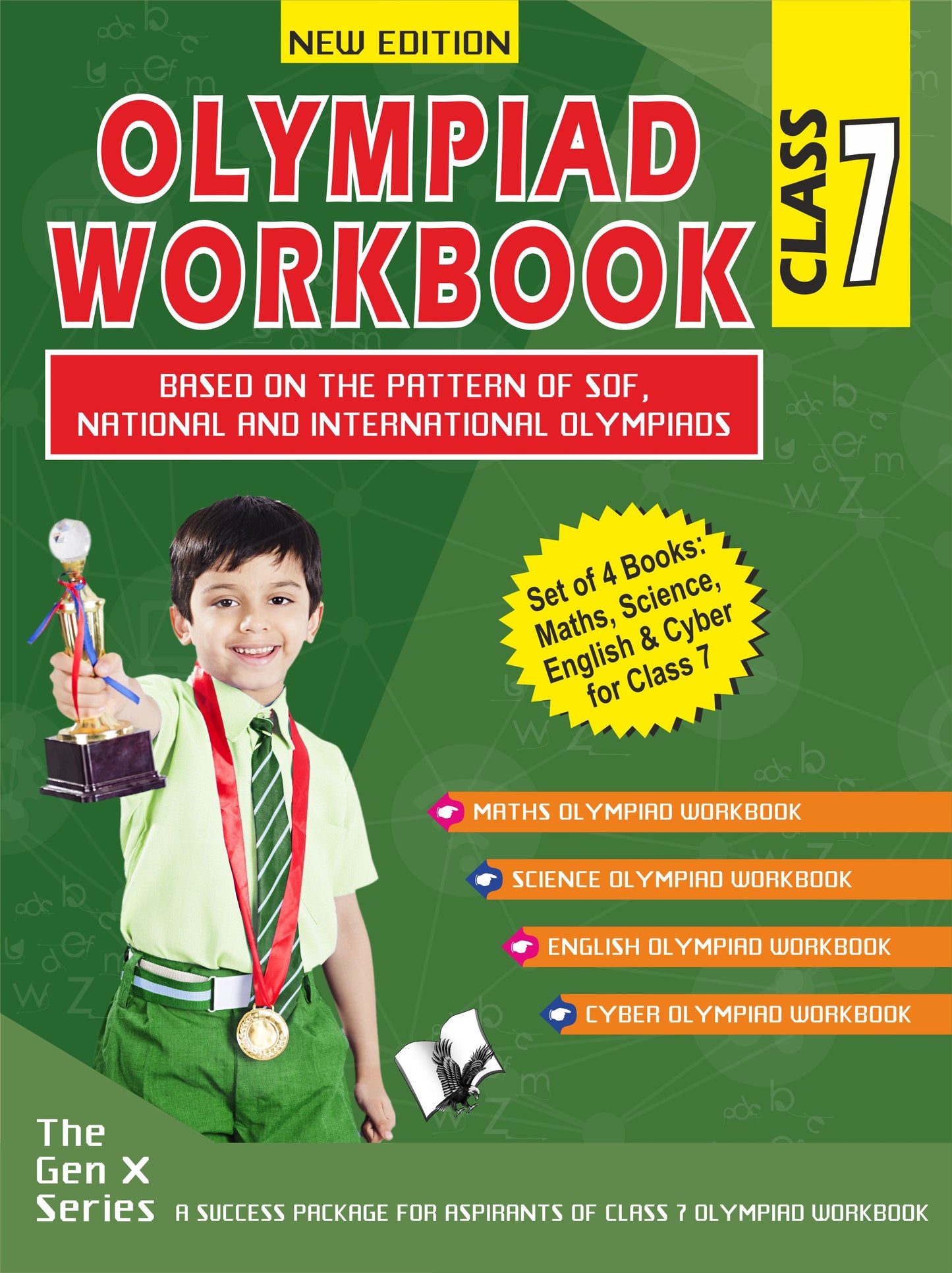 Olympiad Workbook Value Pack Calss 7 (4 Book Set) by V&S Editorial Board - Dista