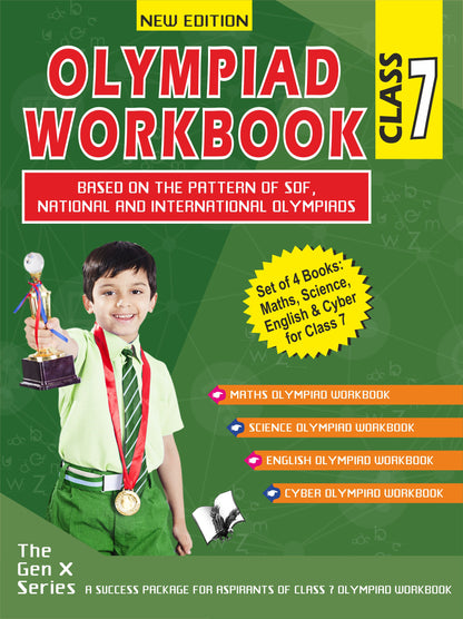 Olympiad Workbook Value Pack Calss 7 (4 Book Set) by V&S Editorial Board - Dista
