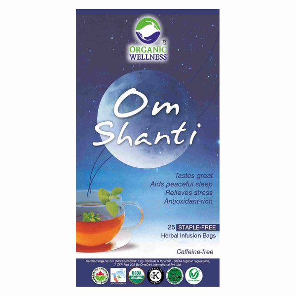 Organic Wellness Ow'real Om Shanti Teabags - Distacart