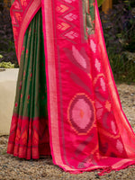 Thumbnail for Astita Mehendi Soft Silk Saree