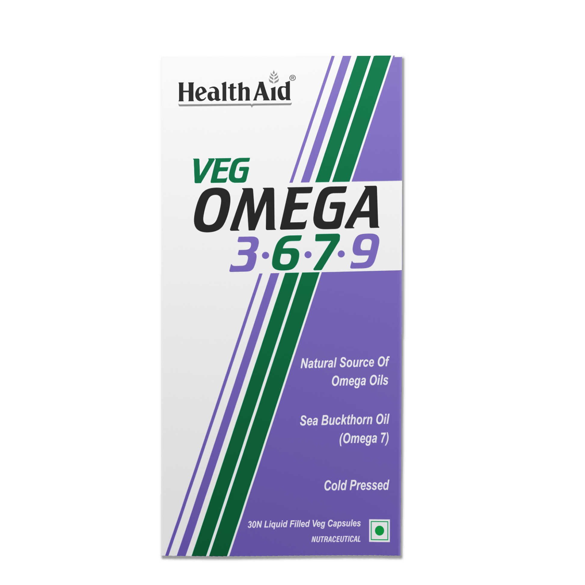 HealthAid Veg Omega 3.6.7.9 Capsules - Distacart