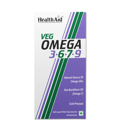 HealthAid Veg Omega 3.6.7.9 Capsules - Distacart