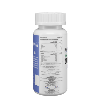 HealthAid Veg Omega 3.6.7.9 Capsules - Distacart